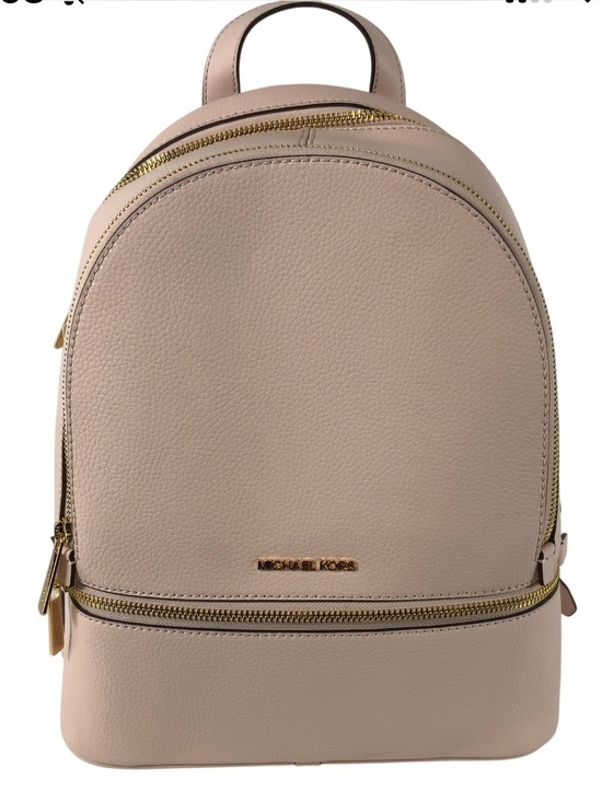 Handbags - Michael Kors Pink Pebbled Leather Mini Backpack